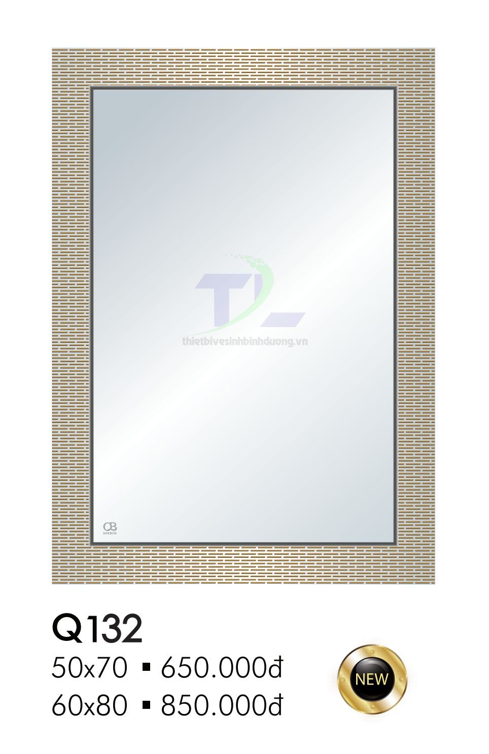 Gương soi phòng tắm QB Q132